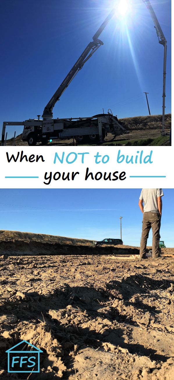 Consider this before building. How to build your own house and when to do it. Farmhouse from scratch